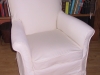 A serviceable winter chair gets freshened up for summer at the lake cottage