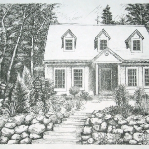Lovely Lake Cottage designed and built by the owner, Northern Wisconsin.